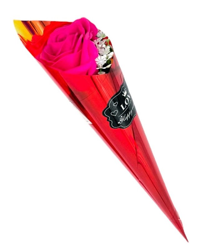 Rose Rouge LOVE Happy Every Day - Fleur-Cornet L23-3